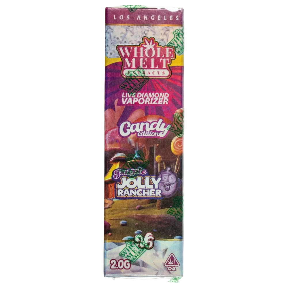 Whole Melt Extracts | Disposable | Live Diamond | v.6 | Purple Jolly Rancher | 2g | Hybrid