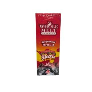 Whole Melt Extracts | Disposable | Live Diamond | v.6 | Strawnana Belts | 2g | Indica
