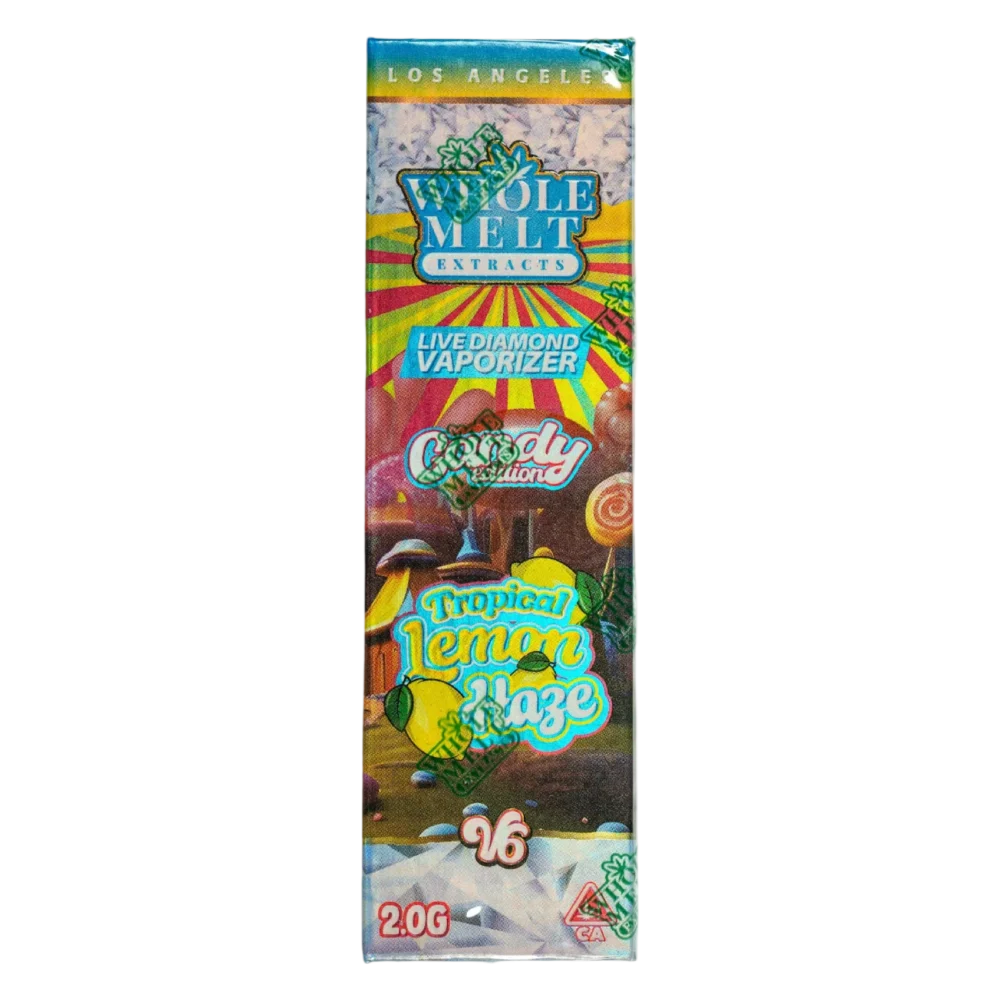 Whole Melt Extracts | Disposable | Live Diamond | v.6 | Tropical Lemon Haze | 2g | Sativa