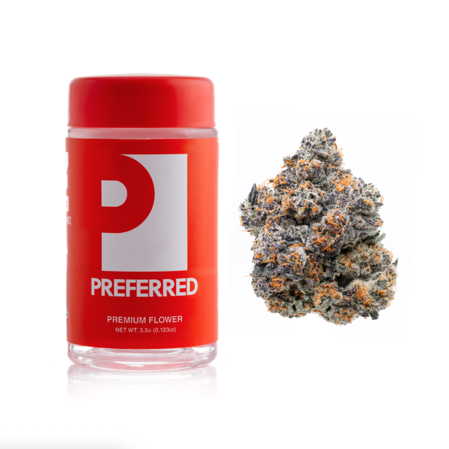 Preferred | Flower | Red Paint | 3.5g | Indica